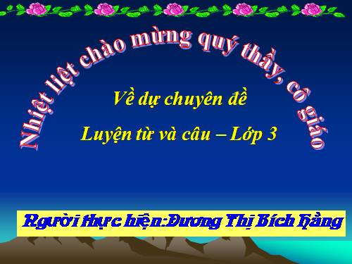 Tuần 11. MRVT: Quê hương. Ôn tập câu Ai làm gì?