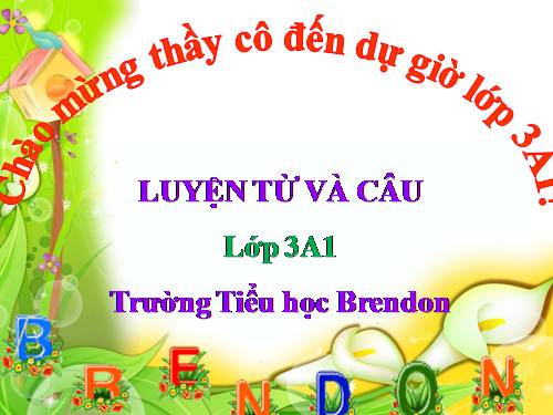 Tuần 4. MRVT: Gia đình. Ôn tập câu: Ai là gì?
