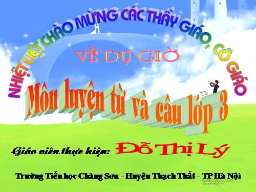 Tuần 12. Ôn tập về từ chỉ hoạt động, trạng thái. So sánh