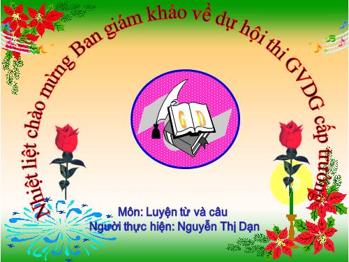 Tuần 8. MRVT: Cộng đồng. Ôn tập câu Ai làm gì?
