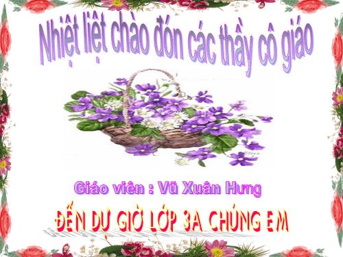 Tuần 10. So sánh. Dấu chấm