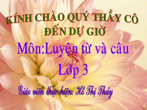 Tuần 8. MRVT: Cộng đồng. Ôn tập câu Ai làm gì?