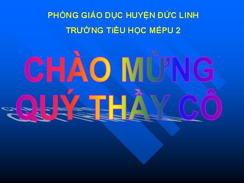 Tuần 6. MRVT: Trường học. Dấu phẩy