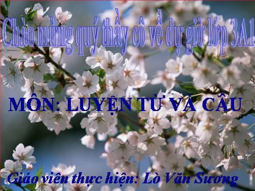 Tuần 5. So sánh