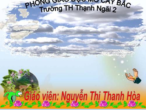 Tuần 7. Ôn tập về từ chỉ hoạt động, trạng thái. So sánh