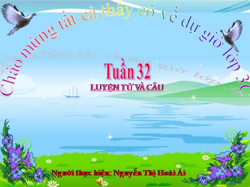 Tuần 32. Đặt và trả lời câu hỏi Bằng gì? Dấu chấm, dấu hai chấm