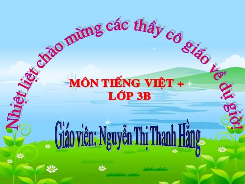 Tuần 33. Nhân hoá