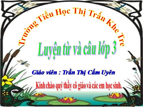 Tuần 15. MRVT: Các dân tộc. Luyện đặt câu có hình ảnh so sánh
