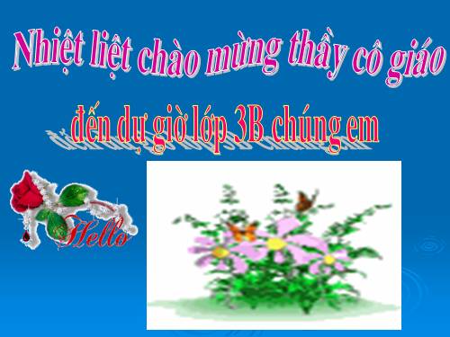 Tuần 10. So sánh. Dấu chấm