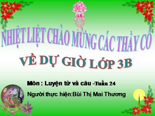 Tuần 24. MRVT: Nghệ thuật. Dấu phẩy