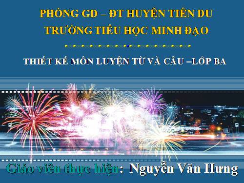 Tuần 24. MRVT: Nghệ thuật. Dấu phẩy