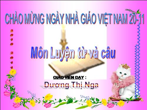 Tuần 12. Ôn tập về từ chỉ hoạt động, trạng thái. So sánh