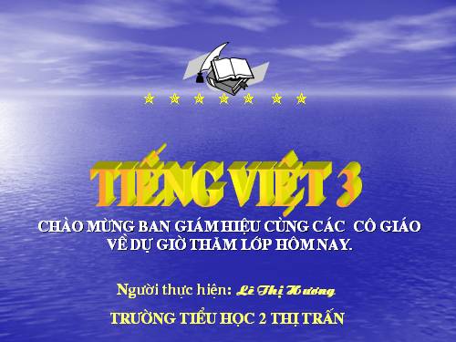 Tuần 12. Ôn tập về từ chỉ hoạt động, trạng thái. So sánh