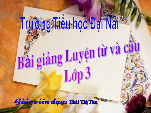 Tuần 13. MRVT: Từ địa phương. Dấu chấm hỏi, chấm than