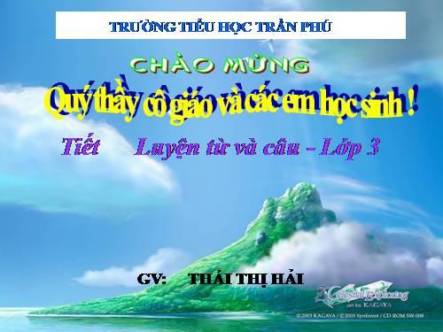 Tuần 11. MRVT: Quê hương. Ôn tập câu Ai làm gì?