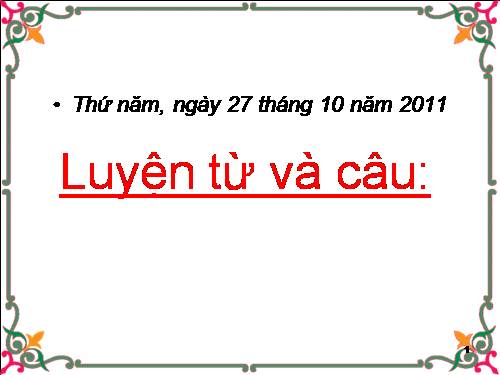 Tuần 26. MRVT: Lễ hội. Dấu phẩy