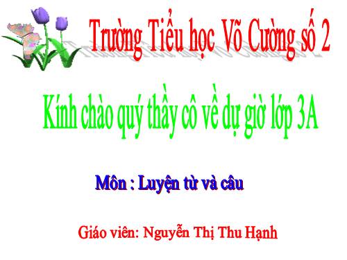Tuần 10. So sánh. Dấu chấm