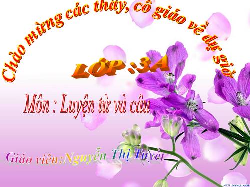 Tuần 5. So sánh