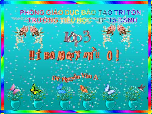 Tuần 21. Nhân hoá. Ôn tập cách đặt và trả lời câu hỏi Ở đâu?
