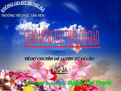 Tuần 8. MRVT: Cộng đồng. Ôn tập câu Ai làm gì?
