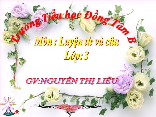 Tuần 6. MRVT: Trường học. Dấu phẩy