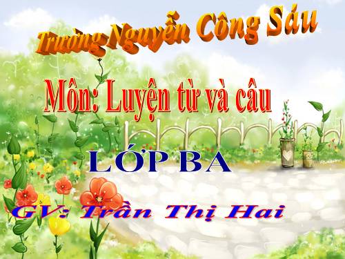 Tuần 29. MRVT: Thể thao. Dấu phẩy