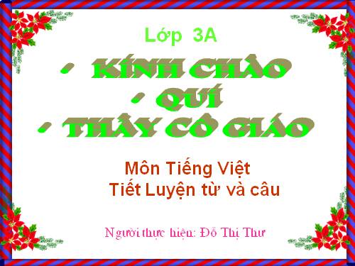 Tuần 11. MRVT: Quê hương. Ôn tập câu Ai làm gì?