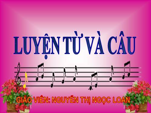 Tuần 15. MRVT: Các dân tộc. Luyện đặt câu có hình ảnh so sánh
