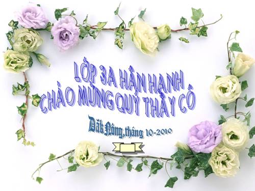 Tuần 10. So sánh. Dấu chấm