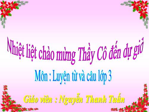 Tuần 30. Đặt và trả lời câu hỏi Bằng gì? Dấu hai chấm