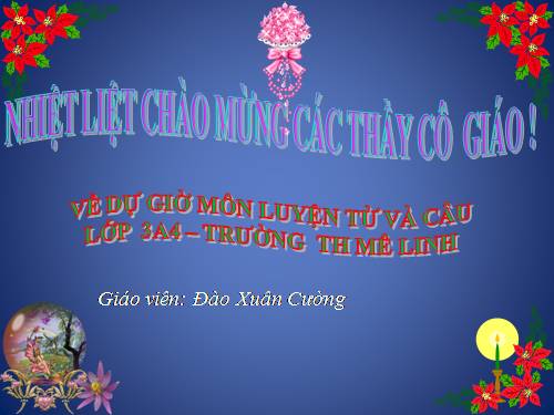 Tuần 24. MRVT: Nghệ thuật. Dấu phẩy