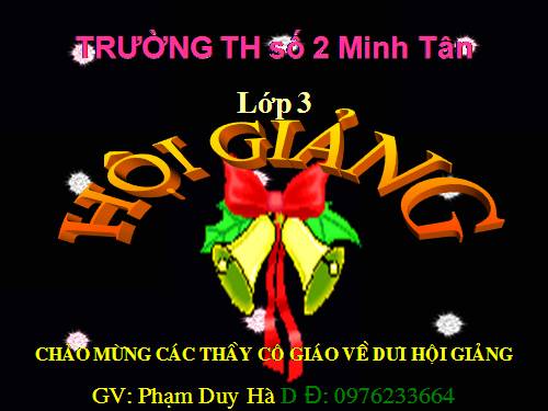 Tuần 19. Nhân hoá. Ôn tập cách đặt và trả lời câu hỏi Khi nào?