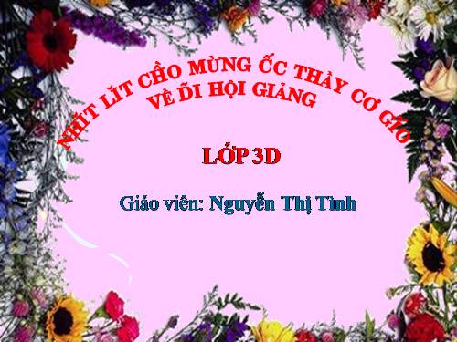 Tuần 10. So sánh. Dấu chấm
