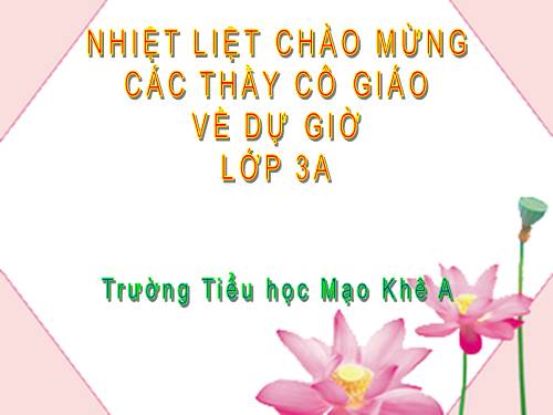 Tuần 15. MRVT: Các dân tộc. Luyện đặt câu có hình ảnh so sánh