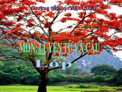 Tuần 10. So sánh. Dấu chấm