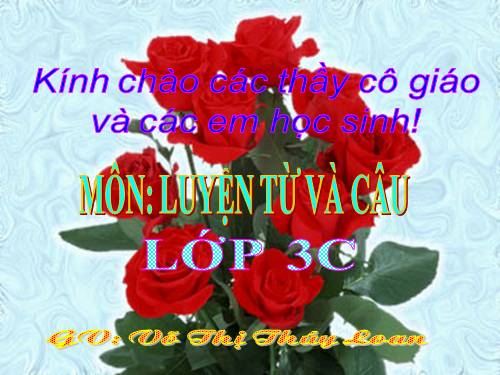 Tuần 15. MRVT: Các dân tộc. Luyện đặt câu có hình ảnh so sánh