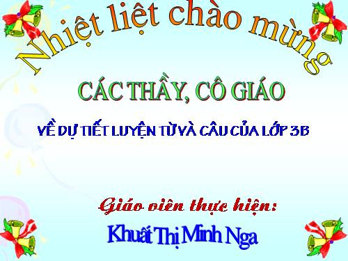 Tuần 14. Ôn tập về từ chỉ đặc điểm. Ôn tập câu Ai thế nào?