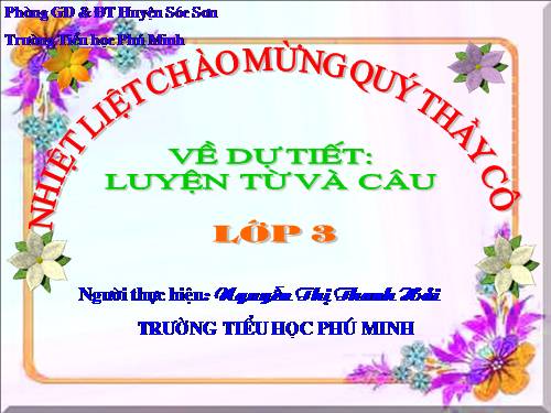 Tuần 14. Ôn tập về từ chỉ đặc điểm. Ôn tập câu Ai thế nào?