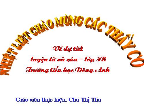 Tuần 11. MRVT: Quê hương. Ôn tập câu Ai làm gì?