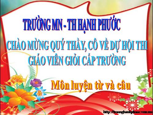 Tuần 13. MRVT: Từ địa phương. Dấu chấm hỏi, chấm than