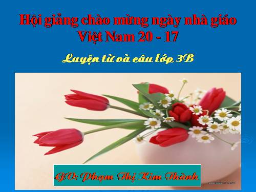 Tuần 12. Ôn tập về từ chỉ hoạt động, trạng thái. So sánh