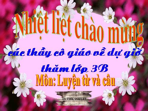 Tuần 12. Ôn tập về từ chỉ hoạt động, trạng thái. So sánh