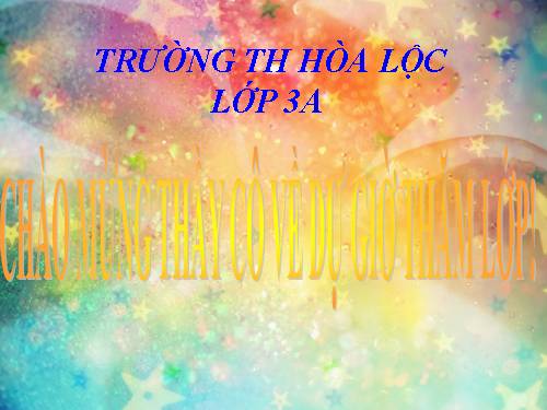 Tuần 10. So sánh. Dấu chấm