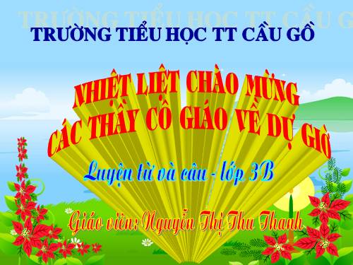 Tuần 29. MRVT: Thể thao. Dấu phẩy