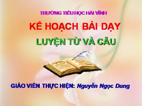 Tuần 15. MRVT: Các dân tộc. Luyện đặt câu có hình ảnh so sánh