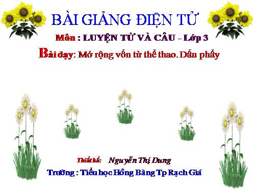 Tuần 29. MRVT: Thể thao. Dấu phẩy