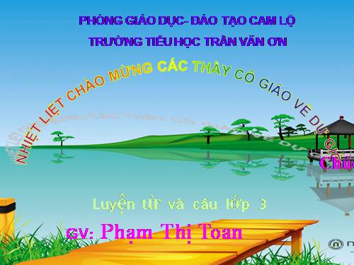 Tuần 30. Đặt và trả lời câu hỏi Bằng gì? Dấu hai chấm