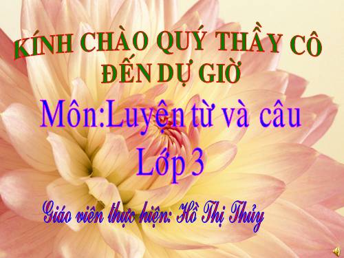 Tuần 8. MRVT: Cộng đồng. Ôn tập câu Ai làm gì?