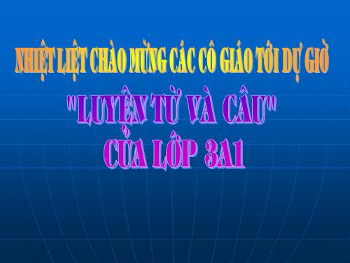 Tuần 6. MRVT: Trường học. Dấu phẩy