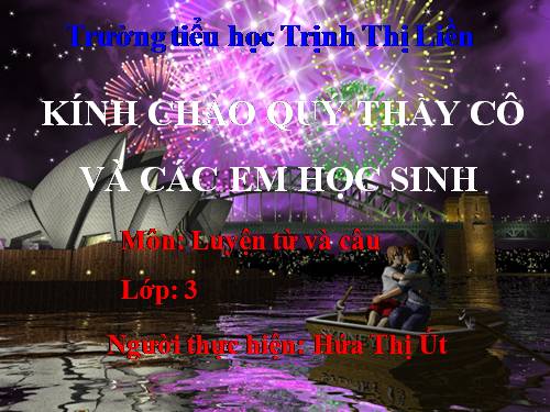 Tuần 16. MRVT: Thành thị - Nông thôn. Dấu phẩy